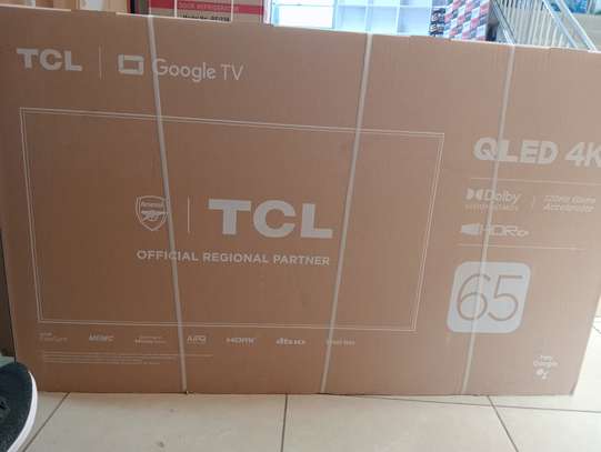 Tcl 65 inch smart Google QLED UHD 4K TV image 3