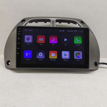 9 INCH Android car stereo for Rav 4 2001-2005. image 2