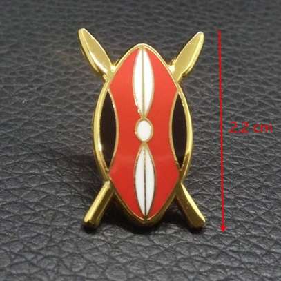 Shield Kenya Lapel Pin Badge image 6