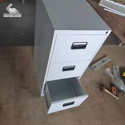 3-Drawer Steel Office Cabinet image 5