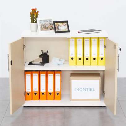 Wooden Storage Credenza image 5