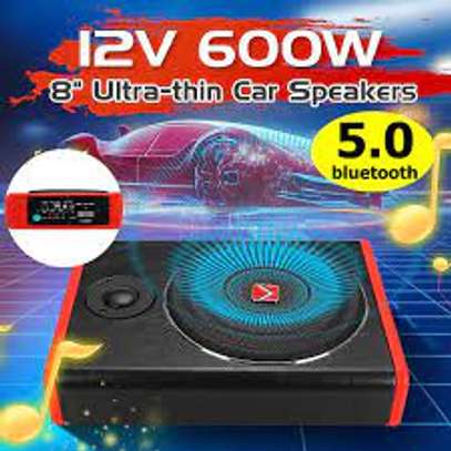 8" 12V 600W Car Under Seat Subwoofer Speaker Stereo image 3