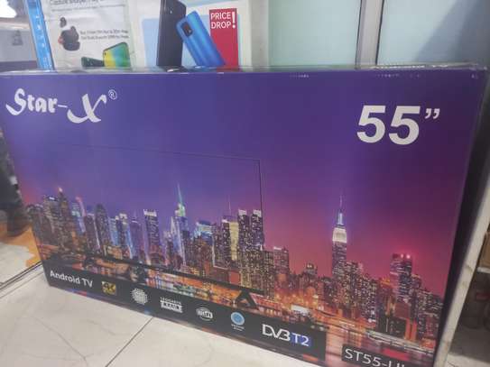 Star-X 55 inches android  tv image 1