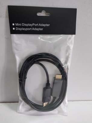 DP Male to HDMI Cable (1.5m) |Displayport to HDMI 1.5m Cable image 1