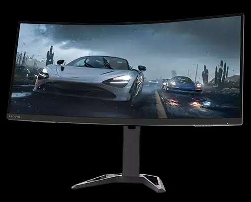 Lenovo G34w-30 34 Ultrawide QHD Curved Gaming Monitor image 1