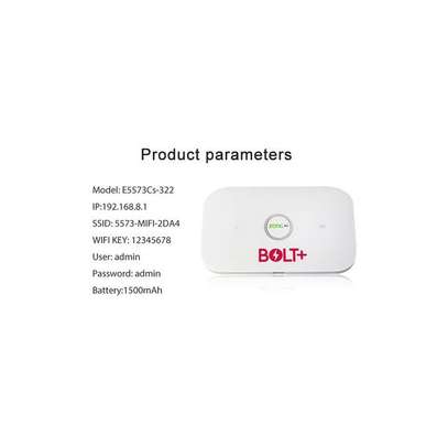 Portable WIFI-mifi Bolt 4G(Supports All Networks) image 2