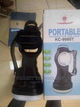 Rechargeable Portable Hanging Flip One Torch With Solar Power image 1