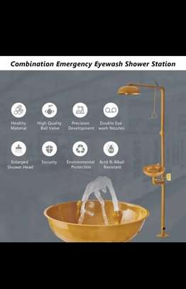 affordable emergency shower and eyewash  station image 7