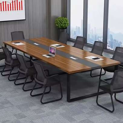 2.4 Wooden Conference Office Table image 1