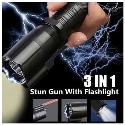 Self Defense Torch Shock Laser 288 Type Police Security image 1