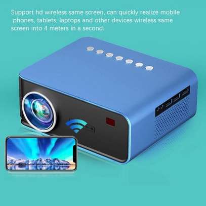 T4 Mini Projector 1080P  Full HD Portable  PS4-US Plug image 1