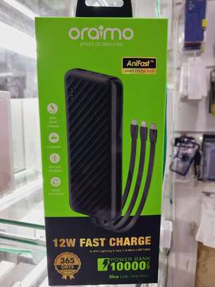 10,000mAh Powerbank, 12W Fast Charge, 4 outputs, Slim image 3