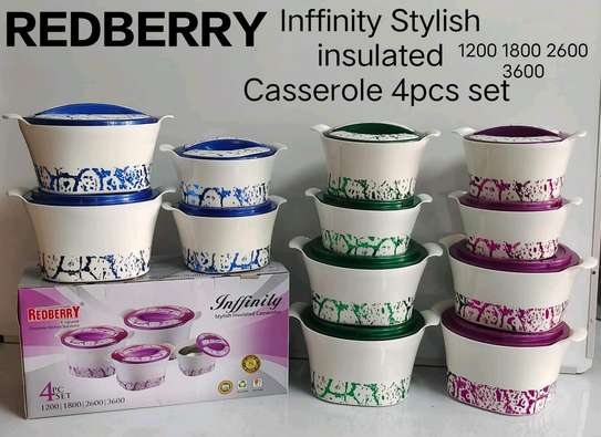 Redberry inffinity 4pcs insulated hot pots image 1