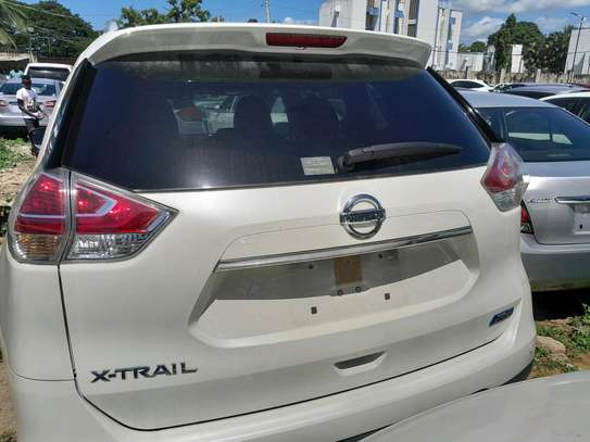 Nissan X-trail white 2016 4wd hybrid white image 9