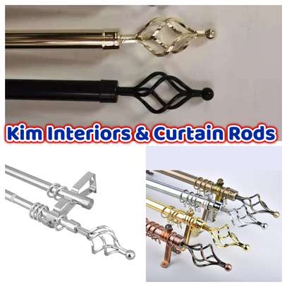 MODERN CUrtain rods image 1