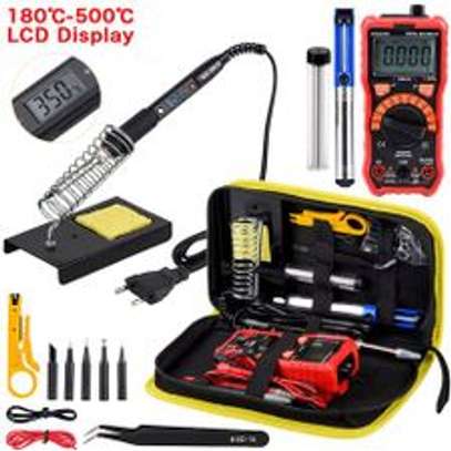 Electronic Tool Set Kit: Solder Gun,Solder Wire,Digital Mete image 2
