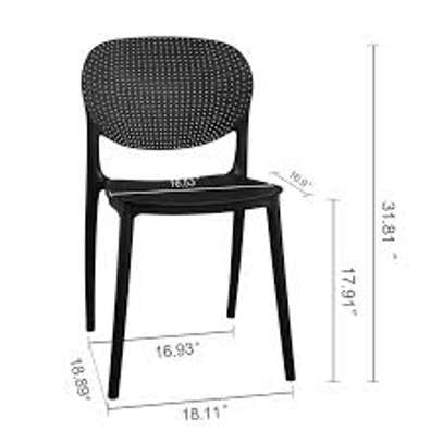 Elegant Durable-Black Retro Kids Dining Chair image 6
