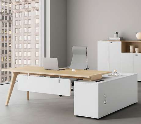 Office Desk: 160CM Modern Office Desk image 1