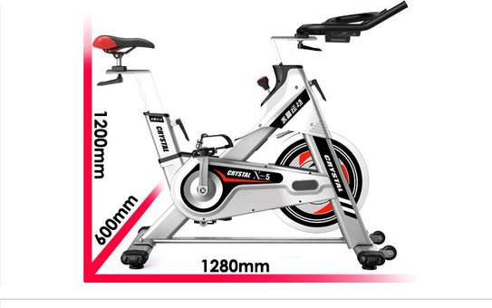 X5 commercial spinning bike image 1