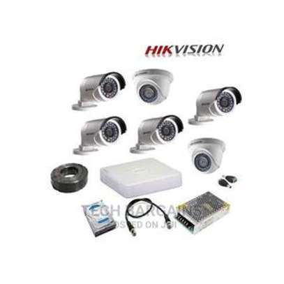 cctv camera7 Channel KIT Cctv Hikvision Camera 20m With Night Vision$ image 1