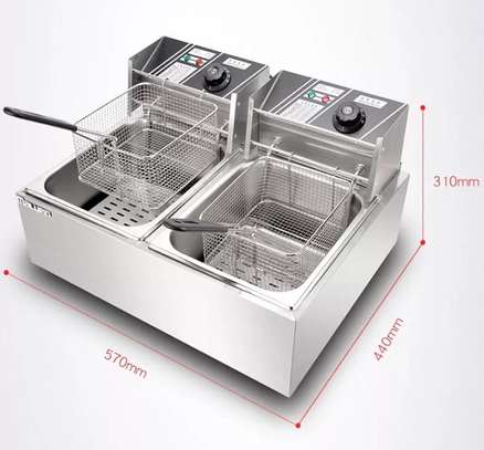 Affordable Double Deep Fryer image 3