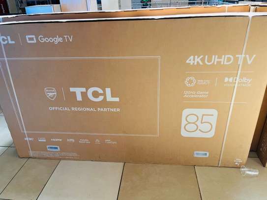 TCL 85 INCHES SMART UHD 4K FRAMELESS TV image 3