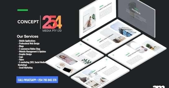 Web Design and Mobile App Services at negotiable prices image 1
