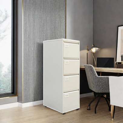 Office Cabinet: 4- Drawer  Filing Lateral Cabinet image 2