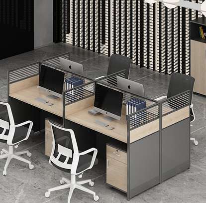 OFFICE DESK: Single Person Curved Office Desk image 2