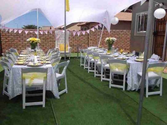 Tables,Chairs,Linen,Tiffany,Wimbledon,Stretch Tents,Marquees For Hire.We Do Decor, Events image 5