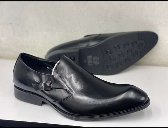 SOS Black Oxford Official Premium Leather Bug on shoe image 2