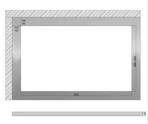Mika Built-In Gas Hob, 90cm, 5 Gas with WOK image 3
