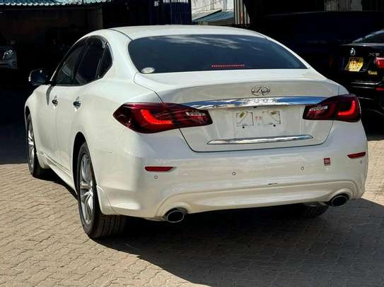 Nissan Fuga Infinity White 2017 image 13