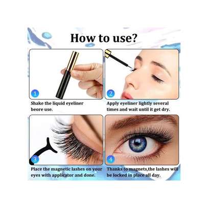 Magnetic Eyelashes 3D/ 5D Magnetic Eyeliner image 4