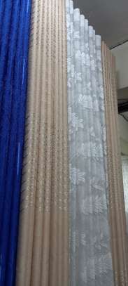nice blue curtains image 1