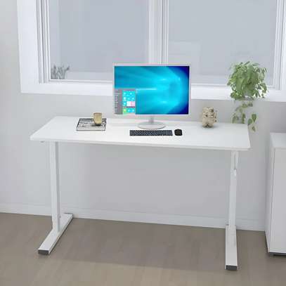 Office Desk; Modern Adjustable Height Stanging Desk image 1