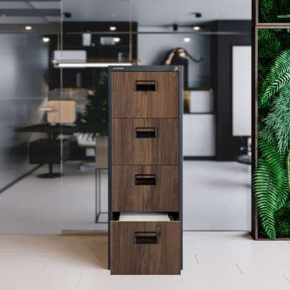 4-Drawer Steel Filing Cabinet – Durable Office Storage image 4