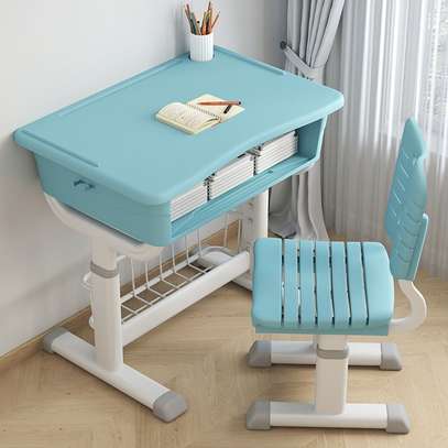 Kids Desk: Adjustable Desk Combo Kids Chair image 4