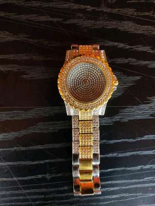 Iced Cuban wrist watches image 1