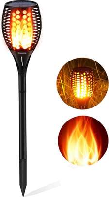 Solar flickering flame torch  garden light -large size 1 pcs image 3