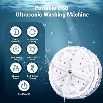 Turbine multi-purpose ultrasonic mini washing gadget image 5