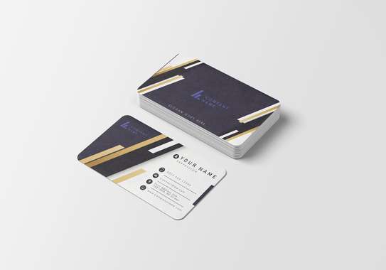 I will do luxury minimalist business card image 3