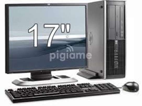 Hp complete desktop set; core i3 4gb ram 500gb hdd 17" image 1