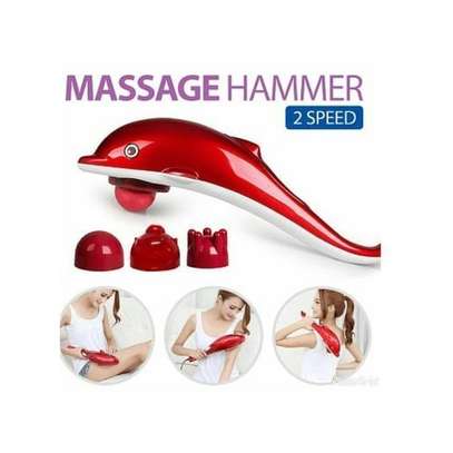Electric Dolphin Massager red colour image 1