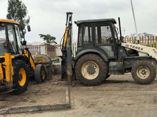 Backhoe and compressor for hire at affordable rate image 2