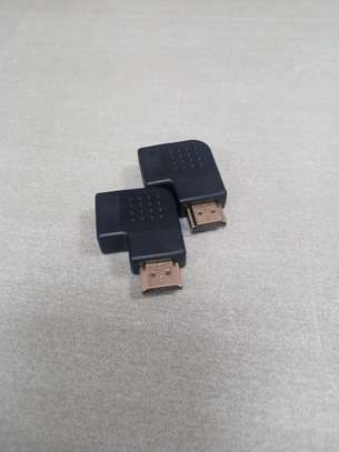 Hdmi 90 L-Shape Male To Female Adapter image 1