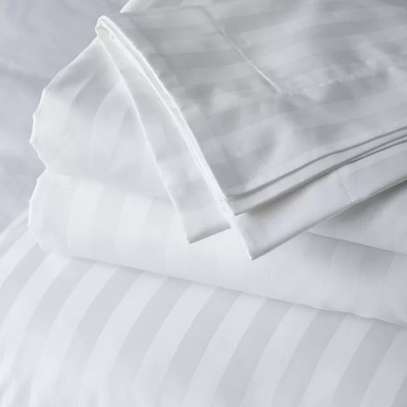 Turkish pure cotton white bedsheets image 2