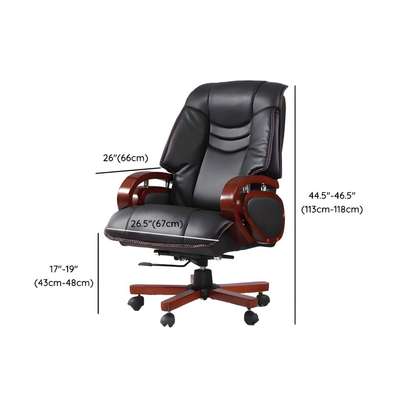 Office Chair: Executive Director Office Leather Qualit Chair image 4