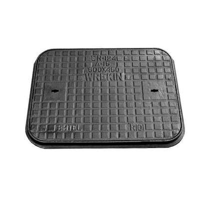 Cast Iron Manhole Cover and Frame 600mm x 450mm image 1