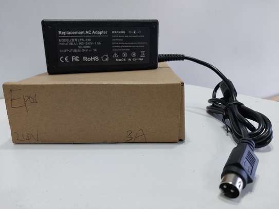Power Charger for Thermal Printer -3 Pin / 24V – 3A image 3